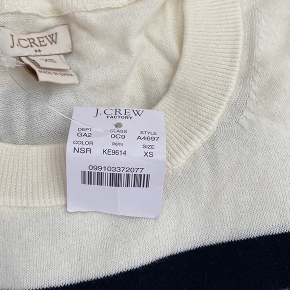 J. Crew Factory Nautical Themed Teddie Sweater Size XS - Picture 4 of 4